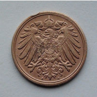 Германия - Германская империя 1 пфенниг. 1908. A