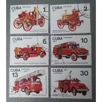Куба 1977 пожарные машины.