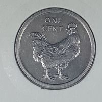 Острова Кука 1 цент 2003 Петух