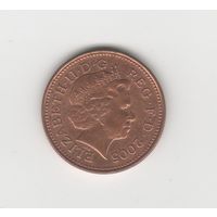 1 пенни Великобритания 2005 Лот 8690