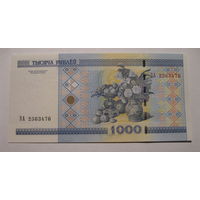 1000 рублей ( выпуск 2000 ), серия ЭА, UNC