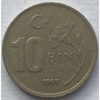 Турция 10000 лир 1997 г.