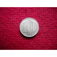 Чехословакия 10 геллеров 1990 г.