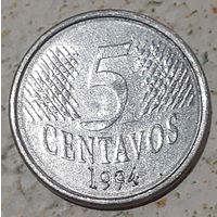 Бразилия 5 сентаво, 1994 (4-11-54)