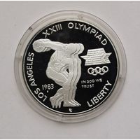1 доллар 1983 г. Олимпийские игры - Дискобол