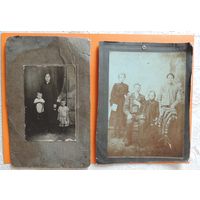 Фото "Семья", до 1917 г. (11*16 см, 7,5*11 см без паспарту)