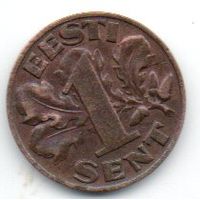 1 сент 1929 Эстония