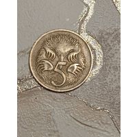 Австралия 5 центов 1968 года .