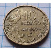 Франция 10 франков, 1953    В      ( 3-5-7 )