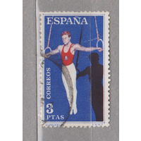 Спорт  гимнастика Испания 1960 год лот 14