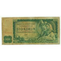 Чехословакия, 100 крон 1961 год