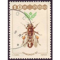 Всемирный конгресс пчеловодства Польша 1987 год 1 марка