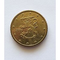 Финляндия 50 евроцентов 2000