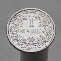 Германия 1 марка 1875 G