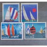 Парусный спорт 1965 (Польша) 4 марки