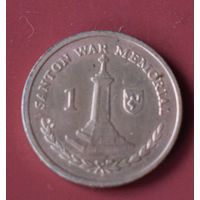 Остров Мэн 1 пенни 2004