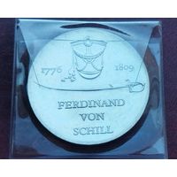 Германия - ГДР 5 марок, 1976 200 лет со дня рождения Фердинанда фон Шилля