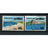 Нидерландские Антильские острова - 1976 - Туризм - 2 марки. Гашеные.  (Лот 65DN)