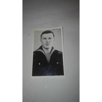 Старое военное фото Моряк
