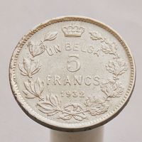 Бельгия 5 франков 1932
