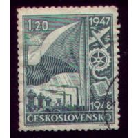 1 марка 1947 год Чехословакия 512