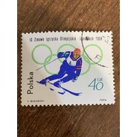 Польша 1964. Зимние олимпийские игры Инсбрук 1964. Марка из серии
