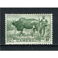 Французские колонии - Камерун - 1946 - Зебу 10С - [Mi.270] - 1 марка. MH.  (Лот 98EJ)-T2P25