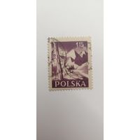 Польша 1956. Спорт. Горы.