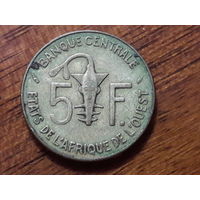 Западная Африка 5 франков 1982