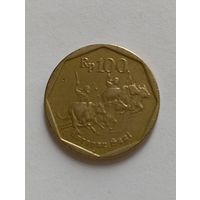 Индонезия 100 рупий 1993