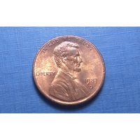1 цент 1987 D. США.