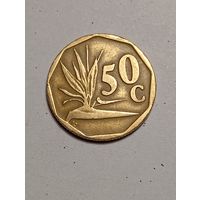 ЮАР 50 центов 1992 года .