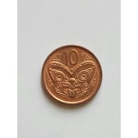 Новая Зеландия 10 центов 2006