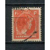 Люксембург - 1944 - Княгиня Шарлотта 1 1/2Fr - [Mi.361] - 1 марка. Гашеная.  (Лот 17Dc)