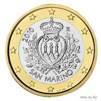 1 евро Сан-Марино 2010 UNC