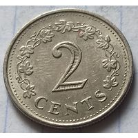Мальта 2 цента, 1977   ( 5-7-2 )