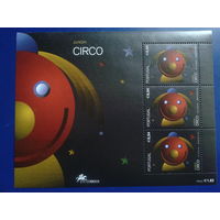 Португалия 2002 Европа, цирк** Блок Михель-8,0 евро