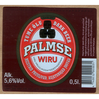 Этикетка пиво Palmse Эстония Ф594