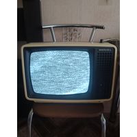 Телевизор юность 406 д чёрно - белый рабочий с документами СССР