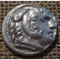 Греция Александр Великий. статер или дидрахма  г. Эгина,(336-323 г. до н.э.)12,62гр.26,5мм.