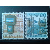 Швейцария 1979 Европа, почта Полная серия
