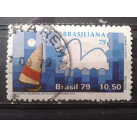 Бразилия 1979 Фил. выставка, парусник