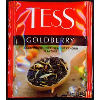 Чай Tess Goldberry (черный, айва, аромат облепихи) 1 пакетик
