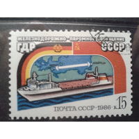 1986 Железнодорожный паром СССР-ГДР