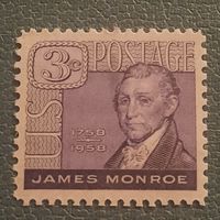 США 1956. 200 летие James Monroe