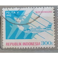 Авиация самолеты 5-я Пятилетка Индонезия 1992 год лот 4