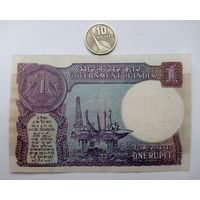 Werty71 Индия 1 рупия 1989 степлер  банкнота