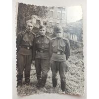 Советские солдаты. Фотография. Фото СССР