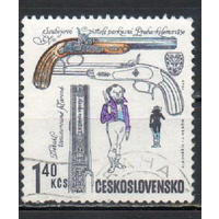 История огнестрельного оружия XVI - XIX вв. Чехословакия 1969 год 1 марка пистолеты