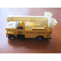 Utility Truck Telephone Co. Matchbox 1989 Thailand.